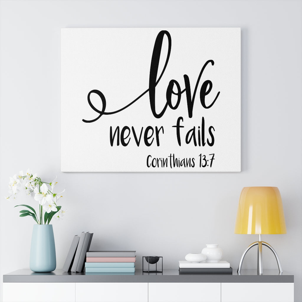 Your Love Never Fails Christian Bulletin