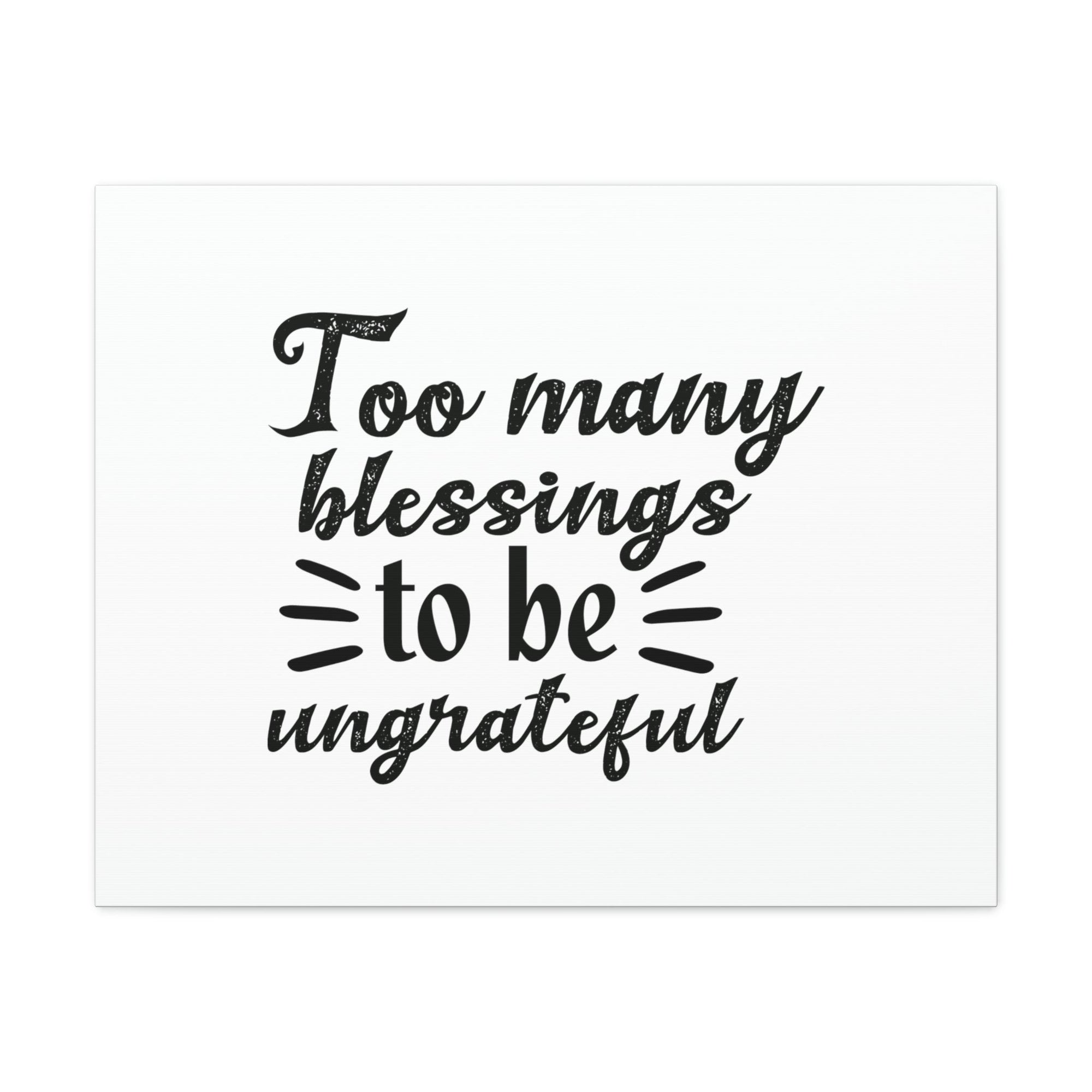 Scripture Walls Many Blessings Hebrews 12:28 Christian Wall Art Bible Verse Print Ready to Hang Unframed-Express Your Love Gifts