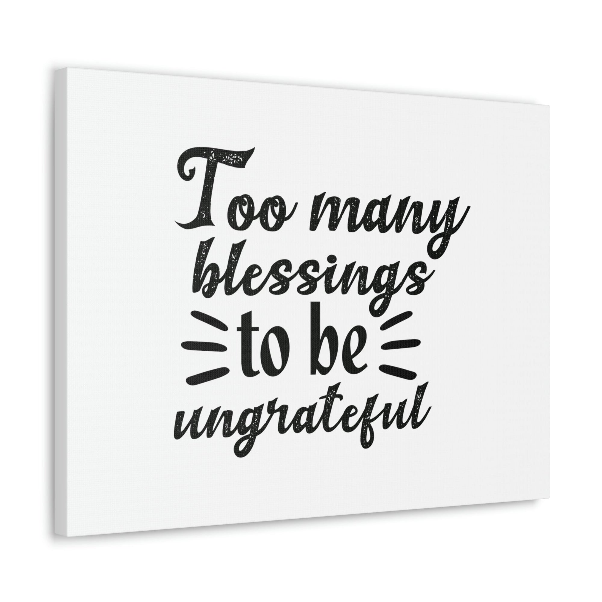 Scripture Walls Many Blessings Hebrews 12:28 Christian Wall Art Bible Verse Print Ready to Hang Unframed-Express Your Love Gifts