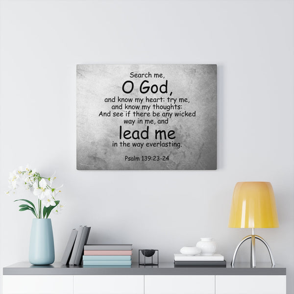 Lead Me In The Way Everlasting, Abstract Canvas Wall Art, outlets Home Decor