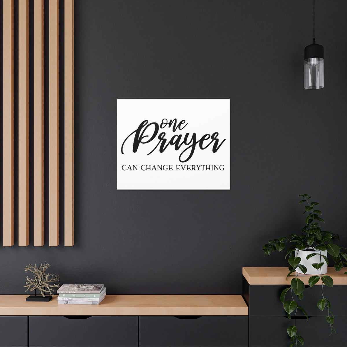 Scripture Walls One Prayer Psalm 9:9-10 Christian Wall Art Print Ready to Hang Unframed-Express Your Love Gifts