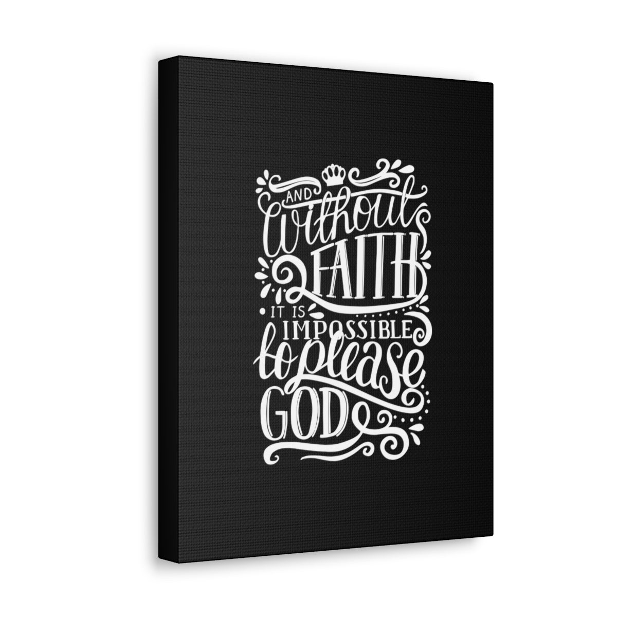 Scripture Walls Please God Hebrews 11:6 Christian Wall Art Bible Verse Print Ready to Hang Unframed-Express Your Love Gifts