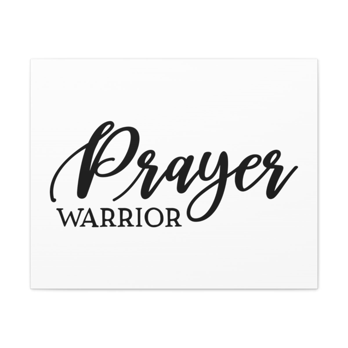 Scripture Walls Prayer Warrior 2 Chronicles 7:14 White Christian Wall Art Print Ready to Hang Unframed-Express Your Love Gifts