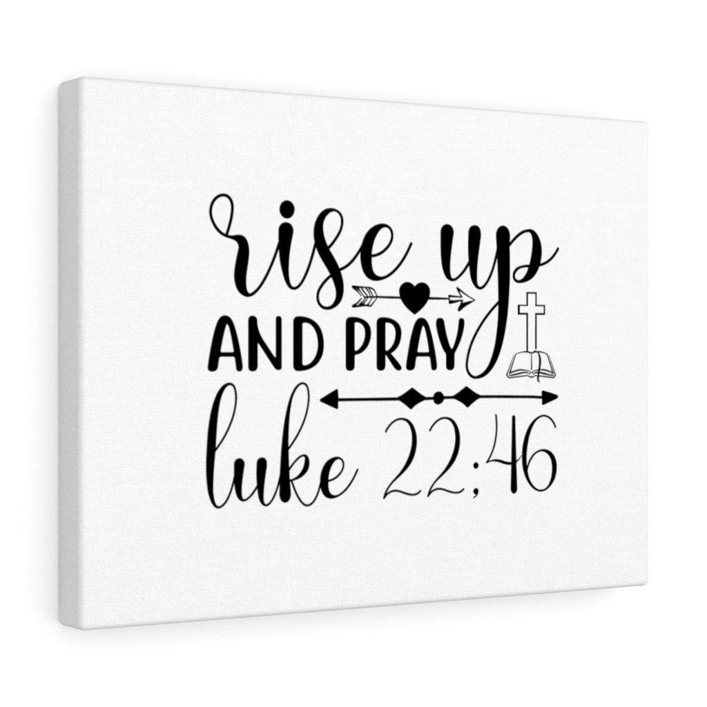 Rise Up and Pray Scripture Quote Classic Round Sticker, Zazzle