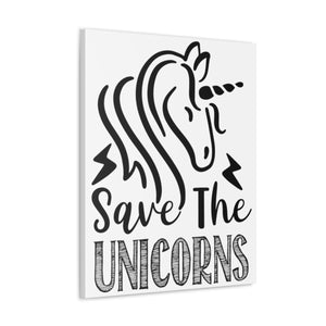 Scripture Walls Save The Unicorns Numbers 23:22 Christian Wall Art Print Ready to Hang Unframed-Express Your Love Gifts