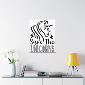 Scripture Walls Save The Unicorns Numbers 23:22 Christian Wall Art Print Ready to Hang Unframed-Express Your Love Gifts