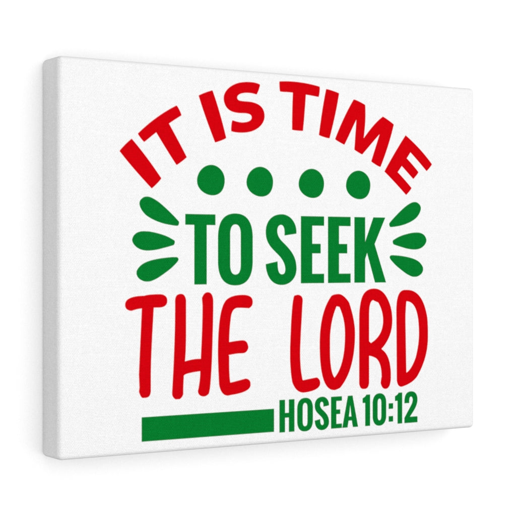 Scripture Walls Seek The Lord Hosea 10:12 Bible Verse Canvas Christian Wall Art Ready to Hang Unframed-Express Your Love Gifts