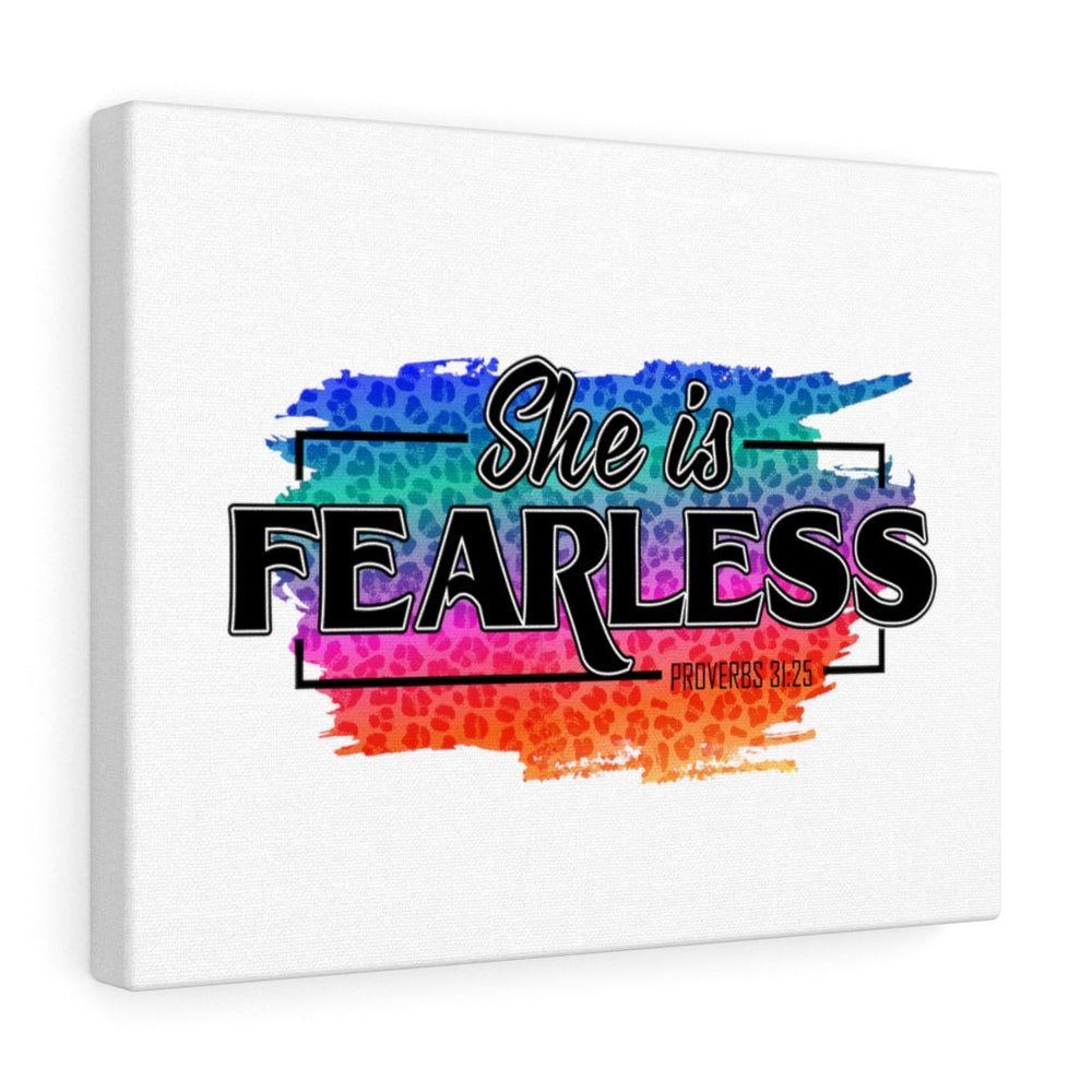 Scripture Walls She Is Fearless Proverbs 31 25 Bible Verse Canvas Chri