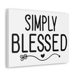 Scripture Walls Simply Blessed Proverbs 16:20 Arrow Christian Wall Art Print Ready to Hang Unframed-Express Your Love Gifts