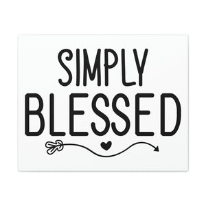 Scripture Walls Simply Blessed Proverbs 16:20 Arrow Christian Wall Art Print Ready to Hang Unframed-Express Your Love Gifts