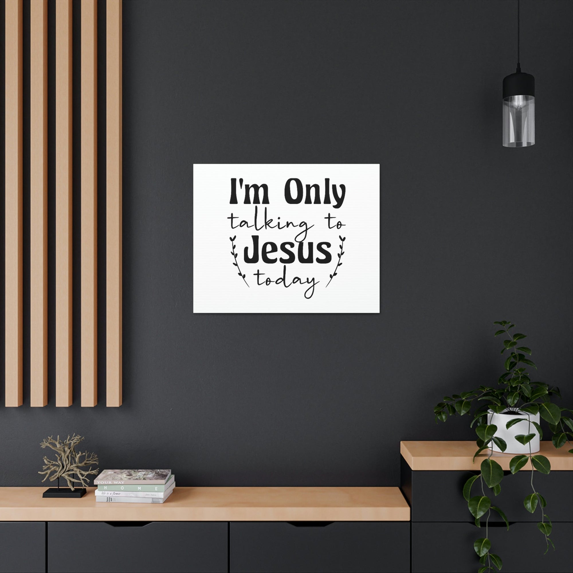 Scripture Walls Talking To Jesus Today Jeremiah 29:12 Christian Wall Art Bible Verse Print Ready to Hang Unframed-Express Your Love Gifts