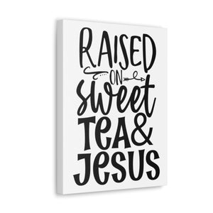 Scripture Walls Tea And Jesus 1 Corinthians 6:14 Christian Wall Art Print Ready to Hang Unframed-Express Your Love Gifts