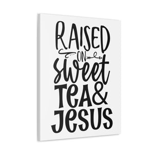 Scripture Walls Tea And Jesus 1 Corinthians 6:14 Christian Wall Art Print Ready to Hang Unframed-Express Your Love Gifts