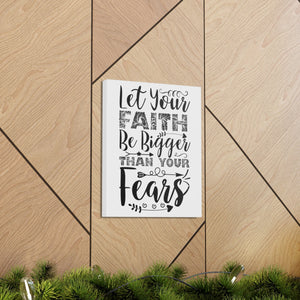 Scripture Walls Than Your Fears Hebrews 13:6 Christian Wall Art Print Ready to Hang Unframed-Express Your Love Gifts