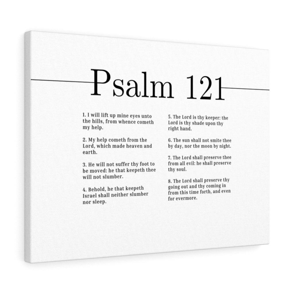 Scripture Walls The Lord Shall Preserve Psalm 121 Bible Verse Canvas Christian Wall Art Ready to Hang Unframed-Express Your Love Gifts