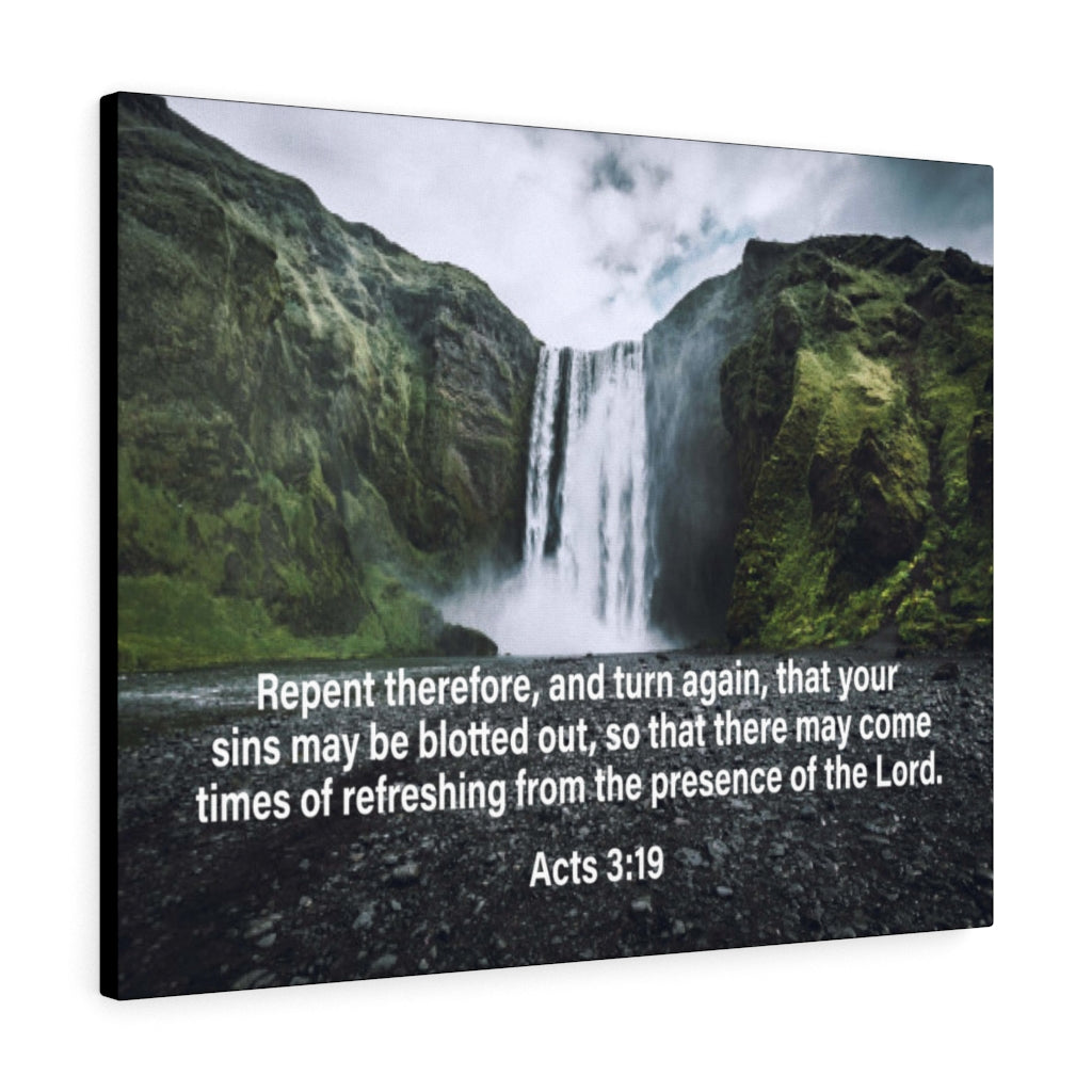 Scripture Walls The Presence of The Lord Acts 3:19 Wall Art Christian Home Decor Unframed-Express Your Love Gifts