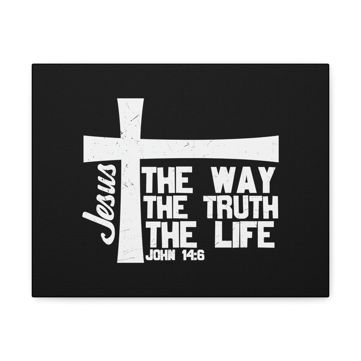 Scripture Walls The Way, The Truth, The Life John 14:6 Christian Wall Art Bible Verse Print Ready to Hang Unframed-Express Your Love Gifts