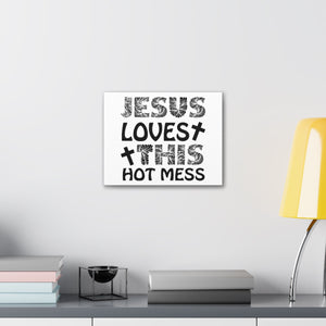 Scripture Walls This Hot Mess Revelation 1:5 Christian Wall Art Print Ready to Hang Unframed-Express Your Love Gifts