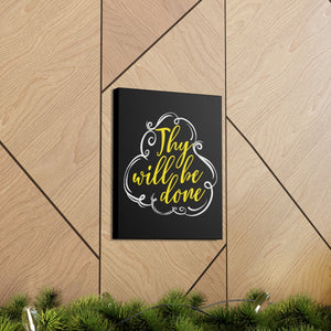 Scripture Walls Thy Will Be Done Matthew 6:10 Christian Wall Art Print Ready to Hang Unframed-Express Your Love Gifts