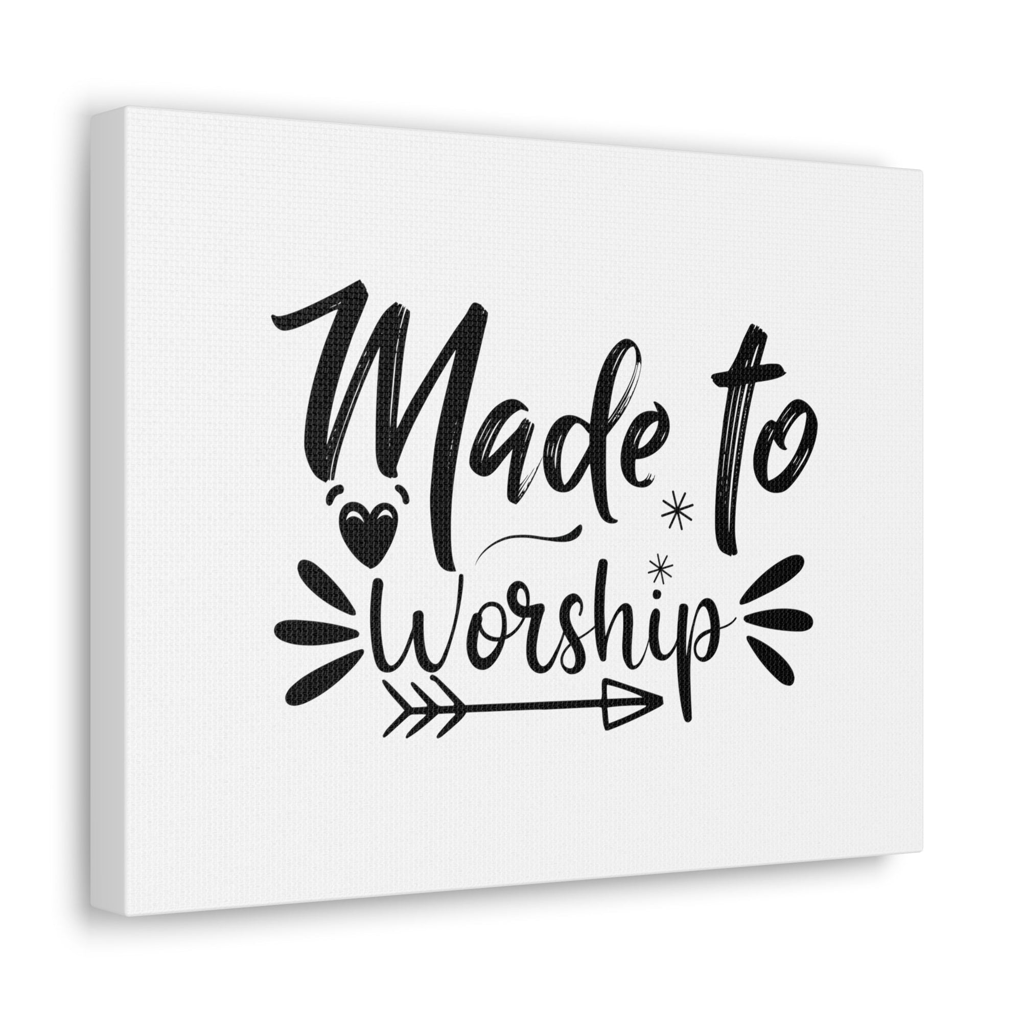 Scripture Walls To Worship Arrow Psalm 95:6 Christian Wall Art Bible Verse Print Ready to Hang Unframed-Express Your Love Gifts