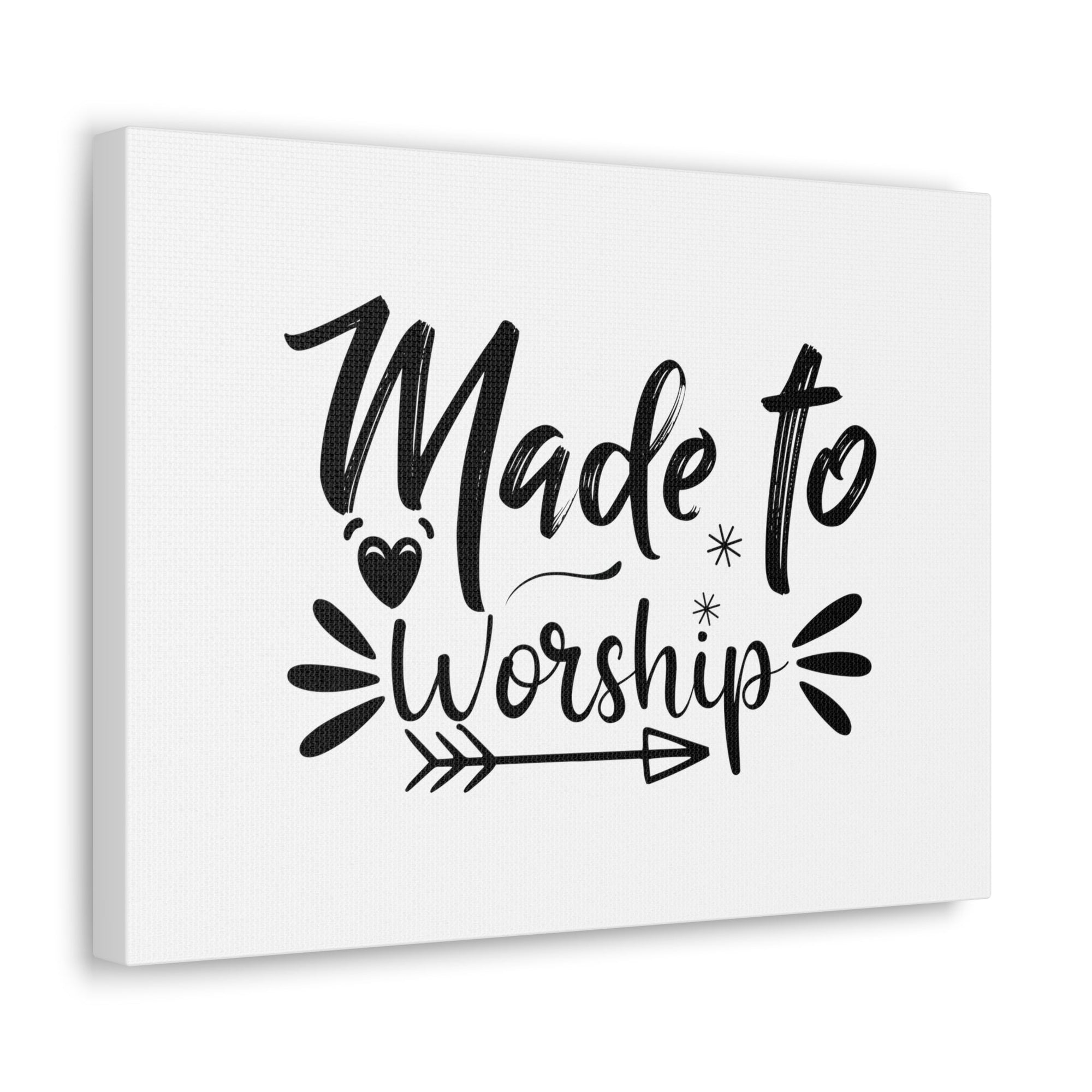 Scripture Walls To Worship Arrow Psalm 95:6 Christian Wall Art Bible Verse Print Ready to Hang Unframed-Express Your Love Gifts
