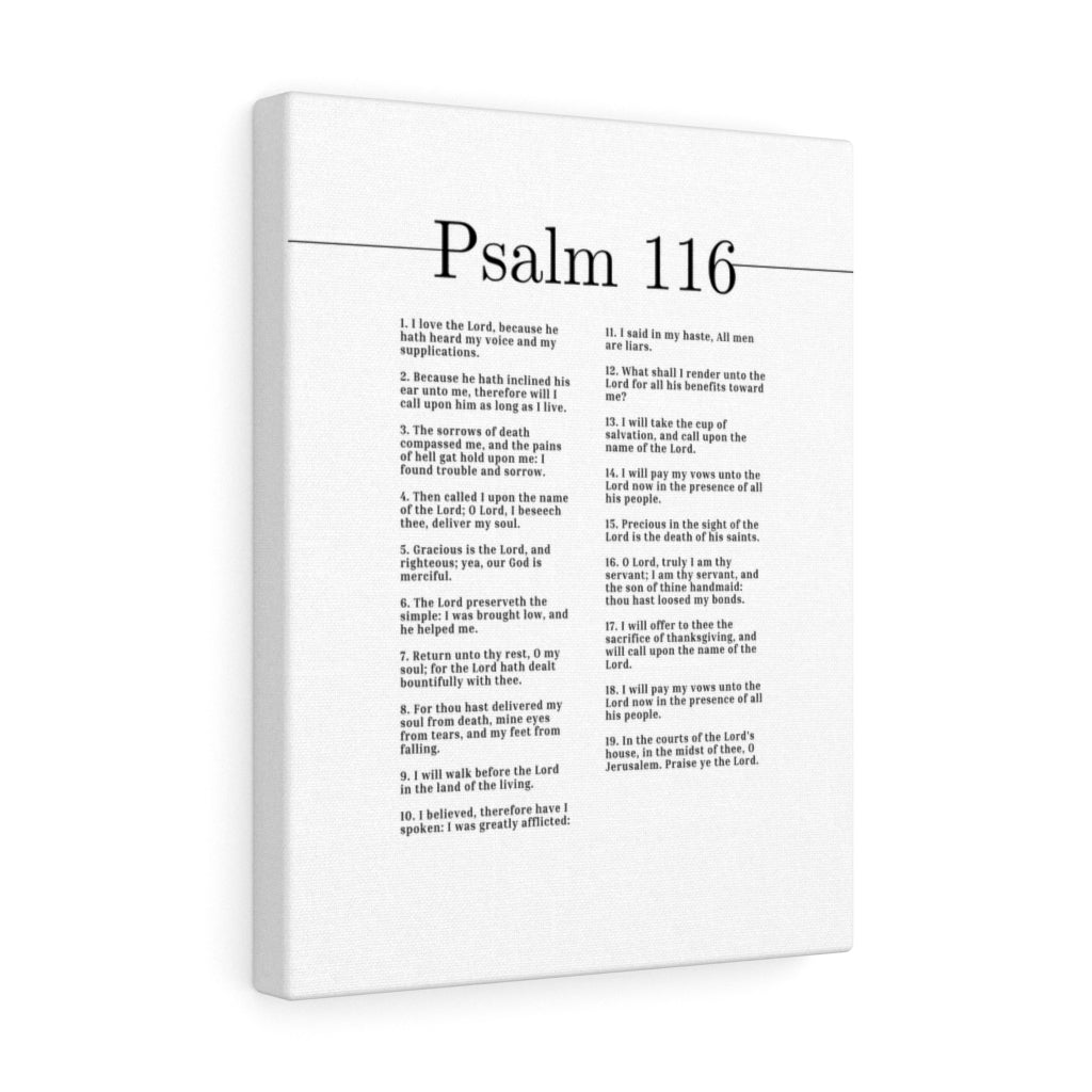 Scripture Walls Walk Before The Lord Psalm 116 Bible Verse Canvas Christian Wall Art Ready to Hang Unframed-Express Your Love Gifts