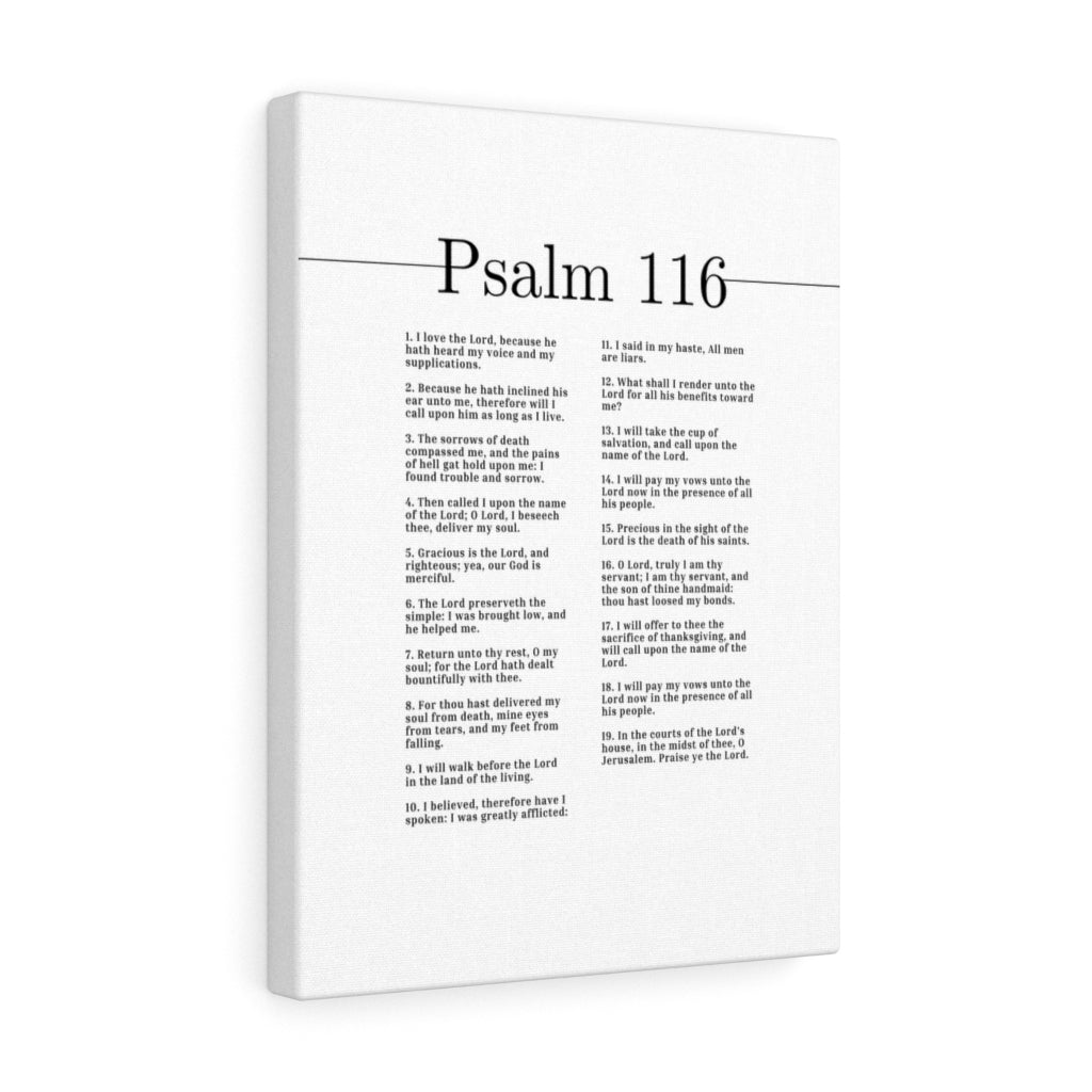 Scripture Walls Walk Before The Lord Psalm 116 Bible Verse Canvas Christian Wall Art Ready to Hang Unframed-Express Your Love Gifts