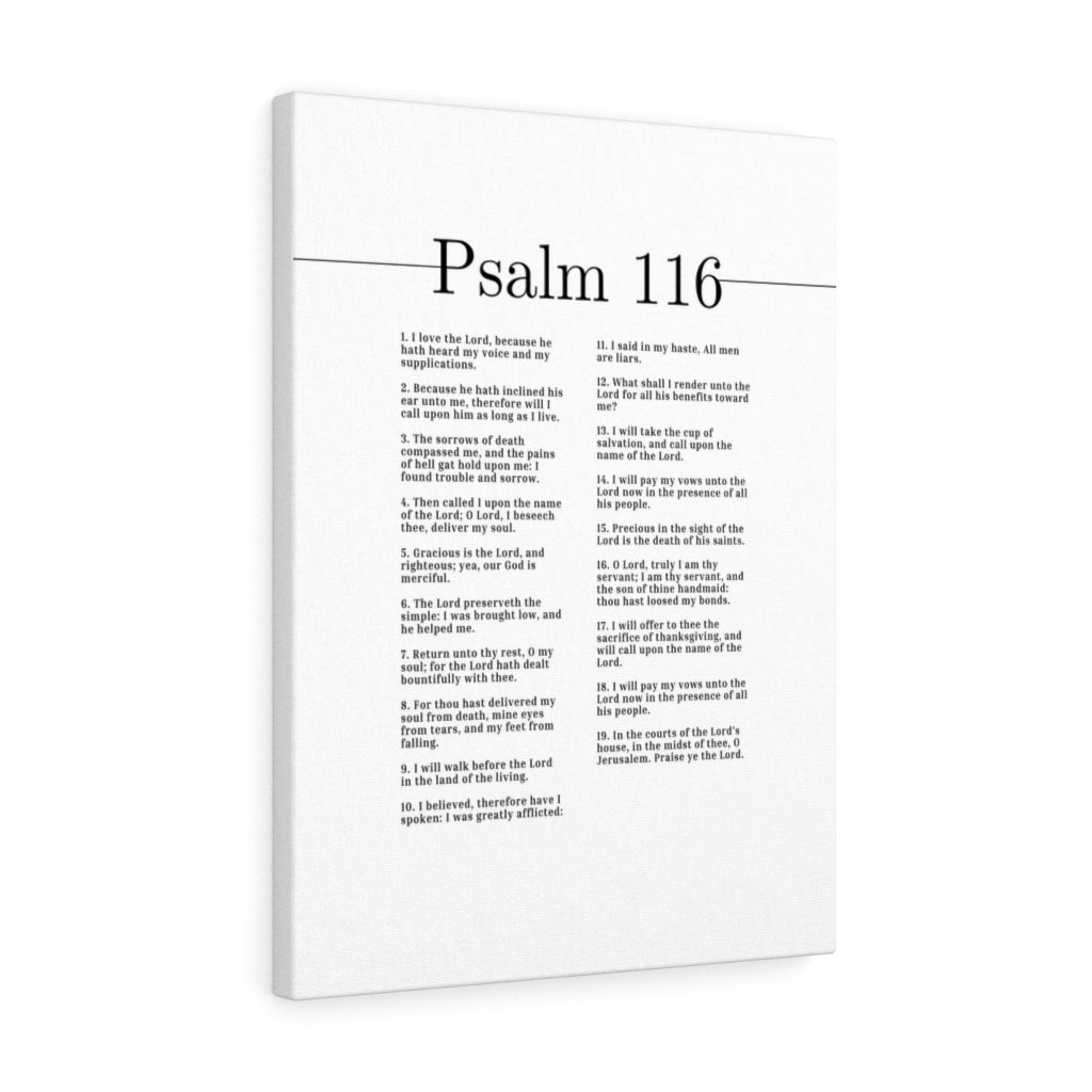 Scripture Walls Walk Before The Lord Psalm 116 Bible Verse Canvas Christian Wall Art Ready to Hang Unframed-Express Your Love Gifts