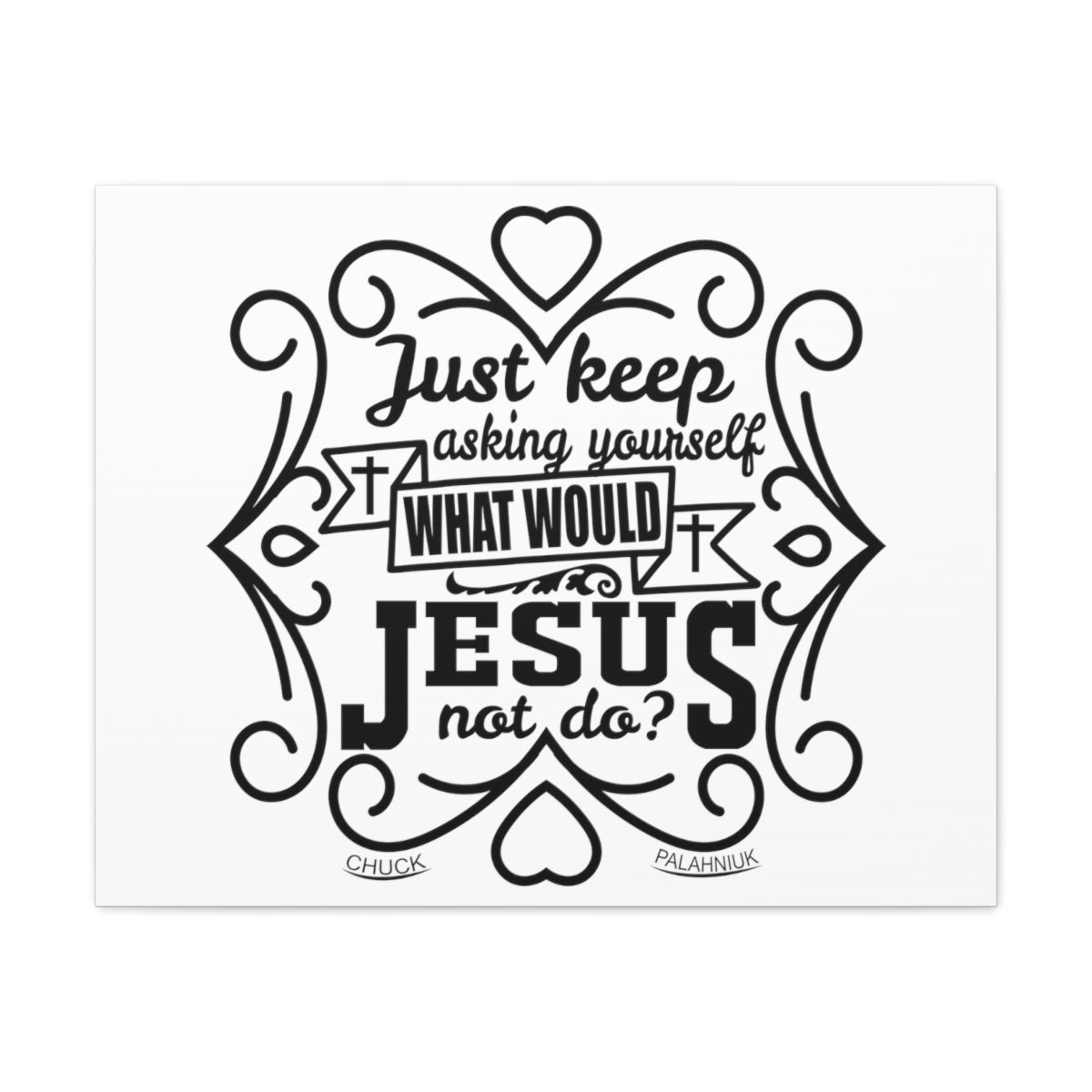 Scripture Walls What Would Jesus Matthew 21:22 Christian Wall Art Print Ready to Hang Unframed-Express Your Love Gifts