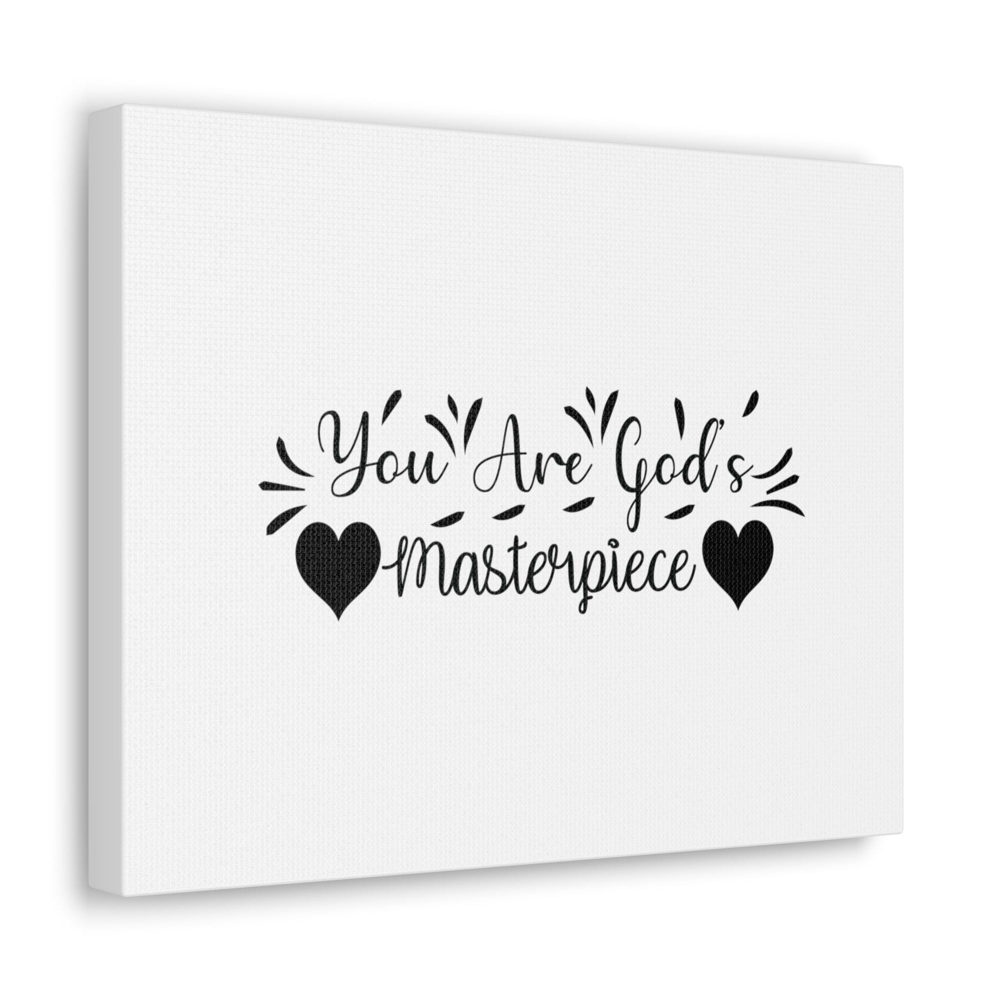 Scripture Walls You Are God's Masterpiece Ephesians 2:10 Heart Christian Wall Art Bible Verse Print Ready to Hang Unframed-Express Your Love Gifts