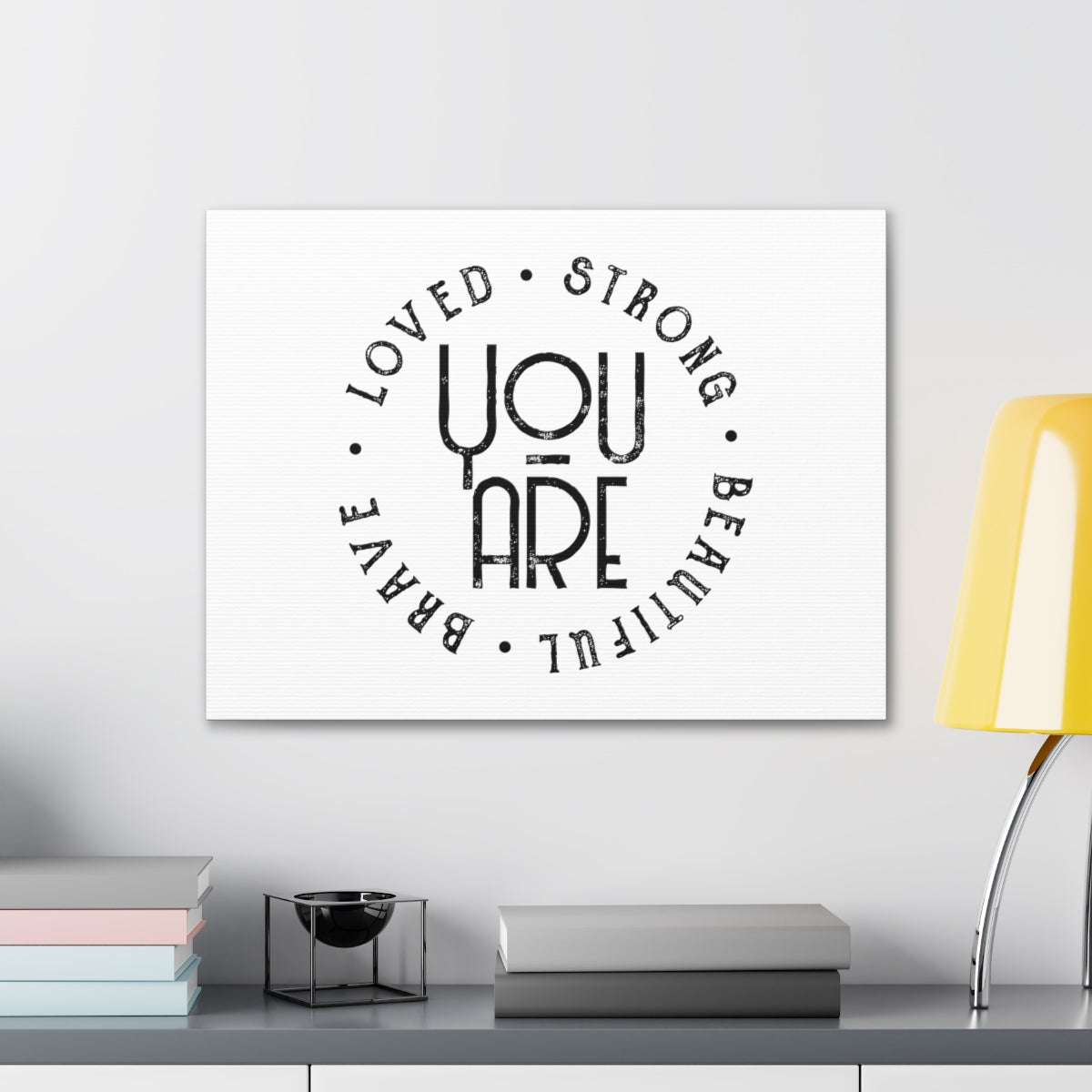 Scripture Walls You Are Loved 1 Corinthians 15:10 Christian Wall Art Bible Verse Print Ready to Hang Unframed-Express Your Love Gifts