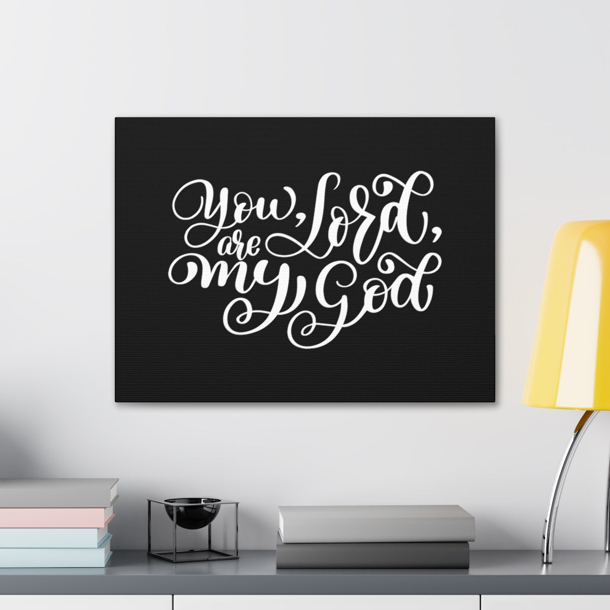 Scripture Walls You Are My Lord My God Psalm 63:1 Christian Wall Art Bible Verse Print Ready to Hang Unframed-Express Your Love Gifts