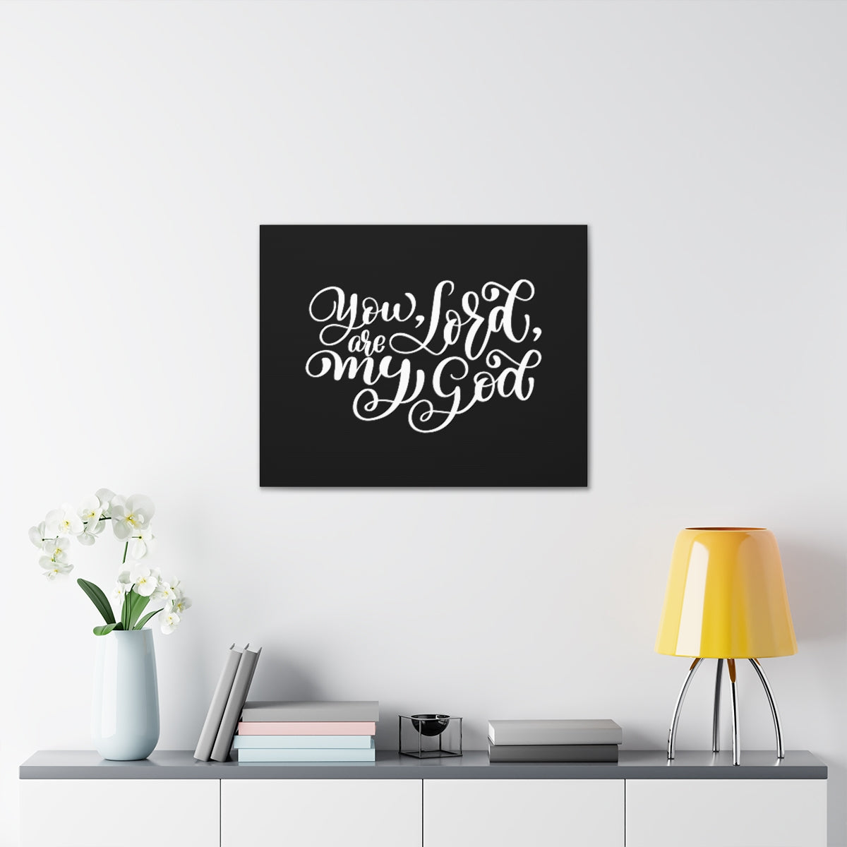 Scripture Walls You Are My Lord My God Psalm 63:1 Christian Wall Art Bible Verse Print Ready to Hang Unframed-Express Your Love Gifts