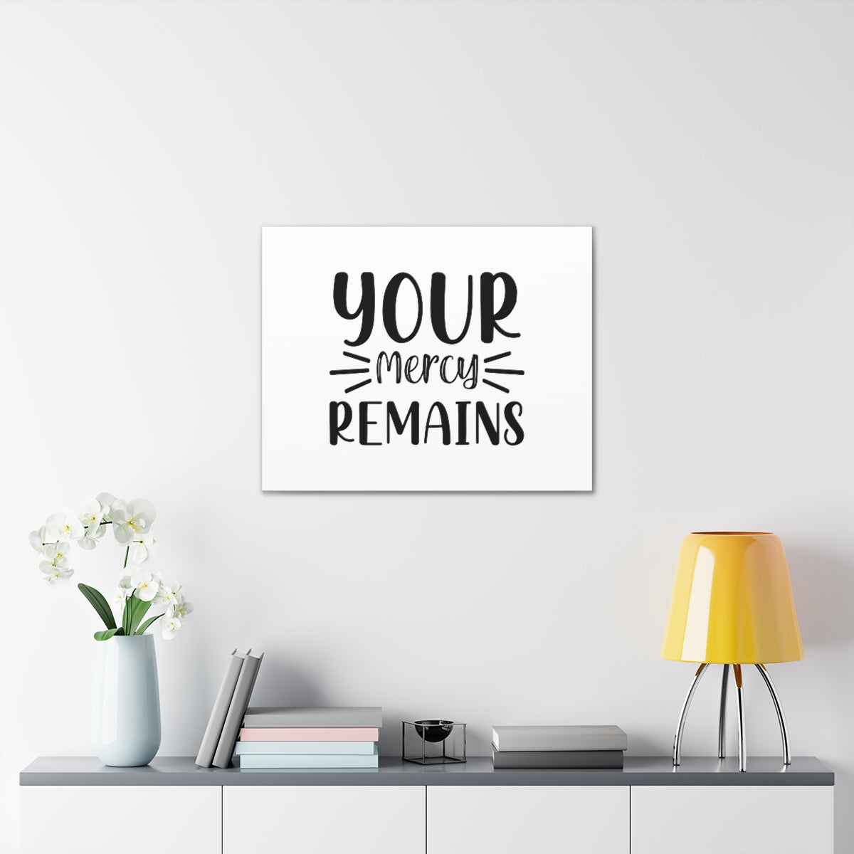 Scripture Walls Your Mercy Remains James 2:13 Christian Wall Art Bible Verse Print Ready to Hang Unframed-Express Your Love Gifts