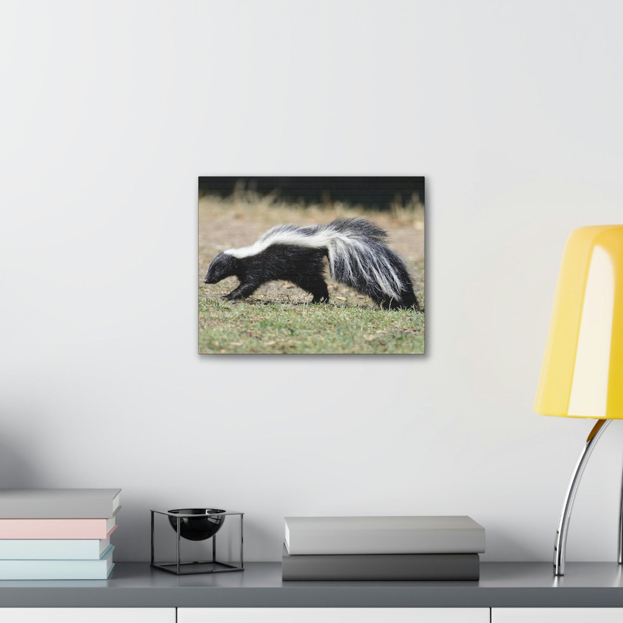 Scripture Walls Skunks Hunting Skunks on Hunt Print Animal Wall Art Wildlife Canvas Prints Wall Art Ready to Hang Unframed-Express Your Love Gifts