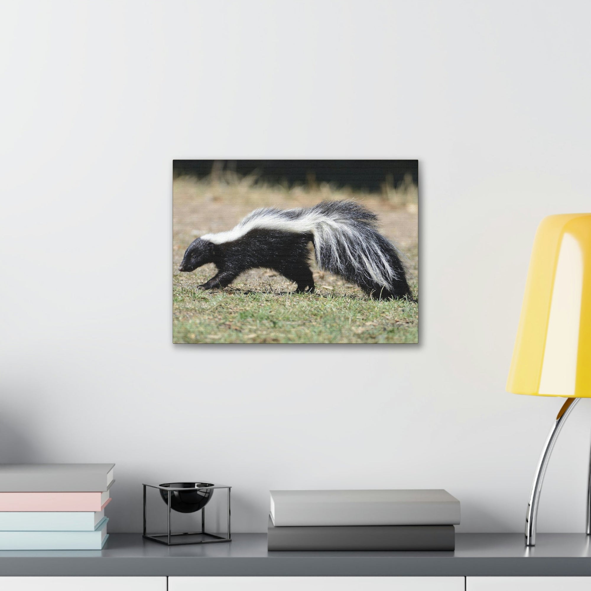 Scripture Walls Skunks Hunting Skunks on Hunt Print Animal Wall Art Wildlife Canvas Prints Wall Art Ready to Hang Unframed-Express Your Love Gifts