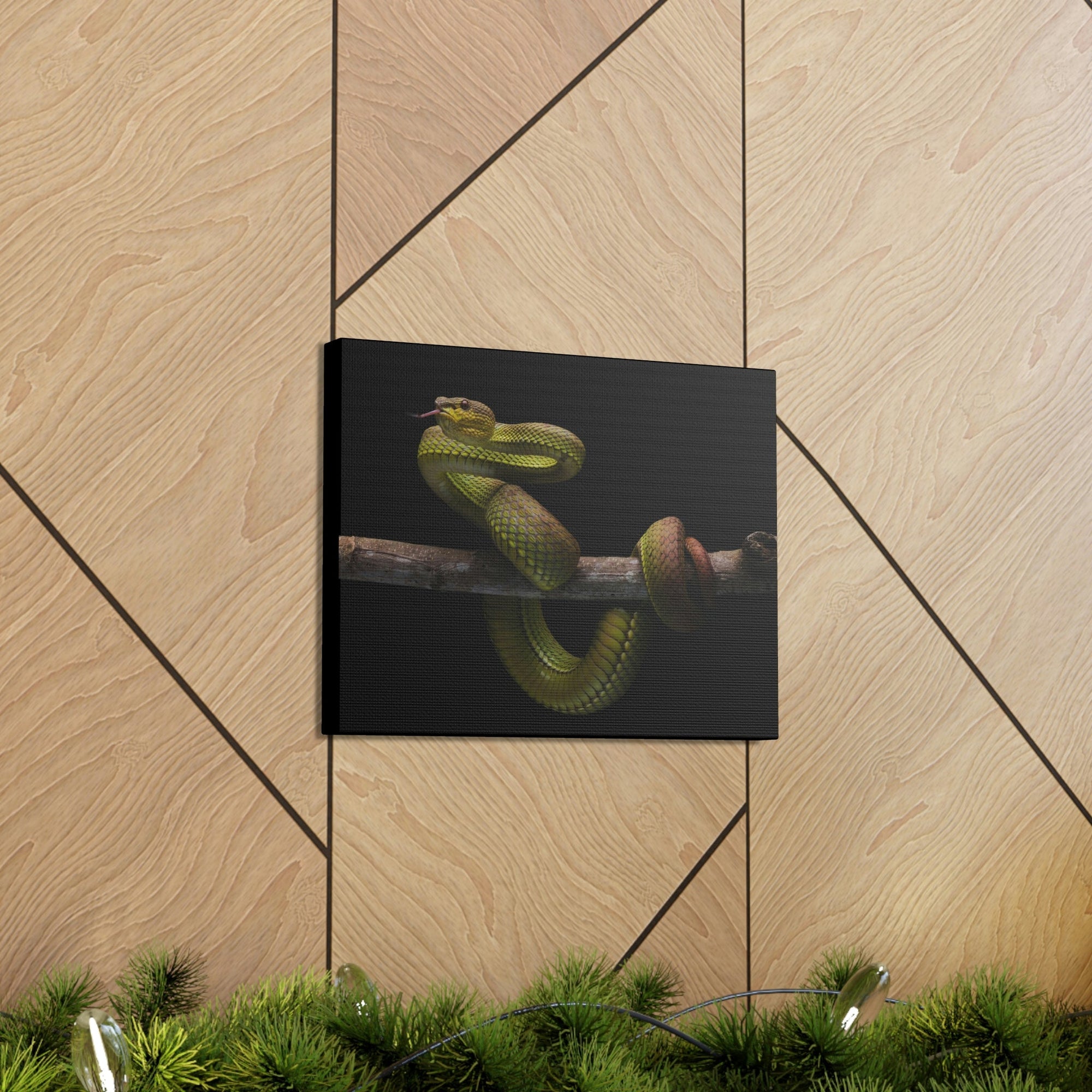 Scripture Walls Snake Hunting Snake on Hunt Print Animal Wall Art Wildlife Canvas Prints Wall Art Ready to Hang Unframed-Express Your Love Gifts