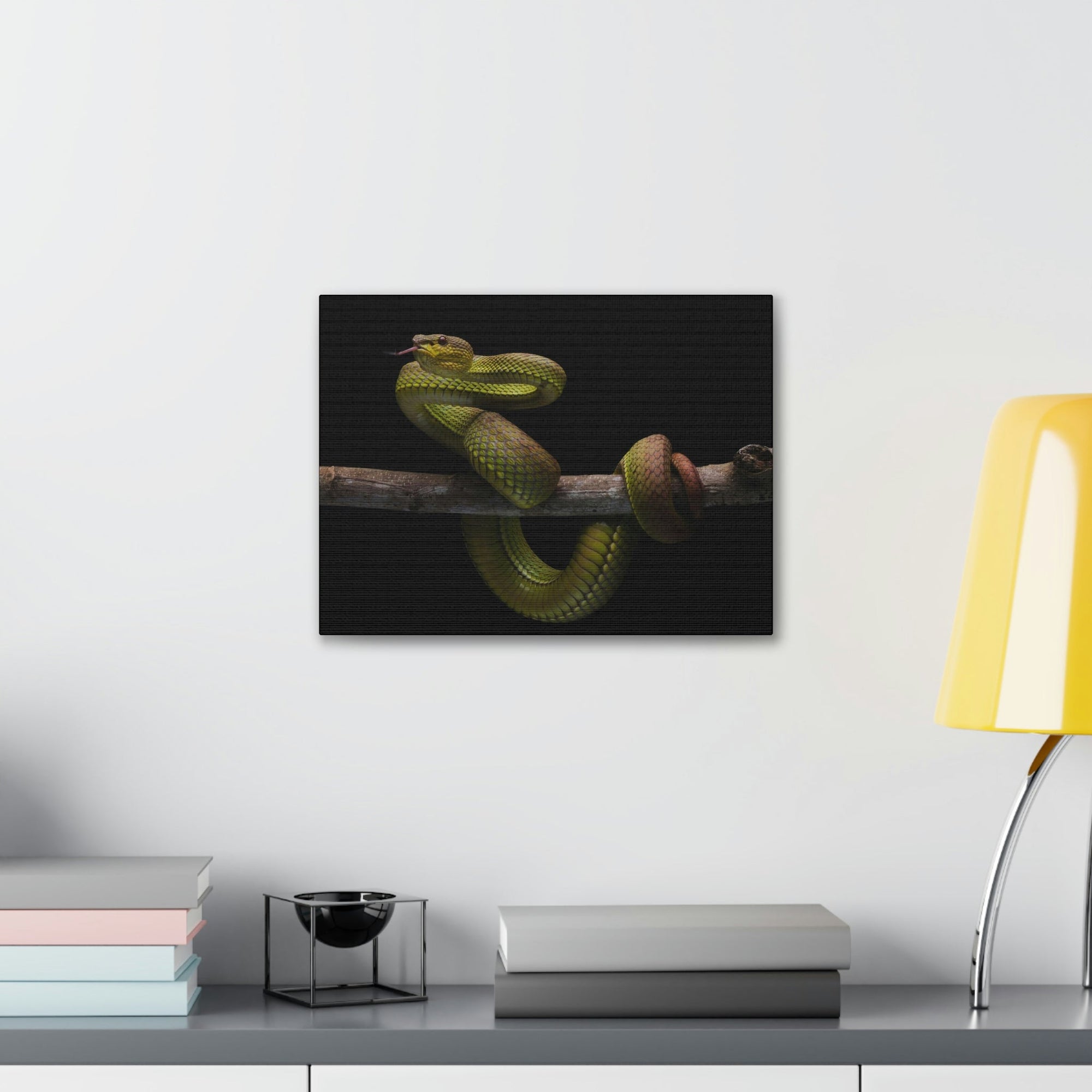 Scripture Walls Snake Hunting Snake on Hunt Print Animal Wall Art Wildlife Canvas Prints Wall Art Ready to Hang Unframed-Express Your Love Gifts