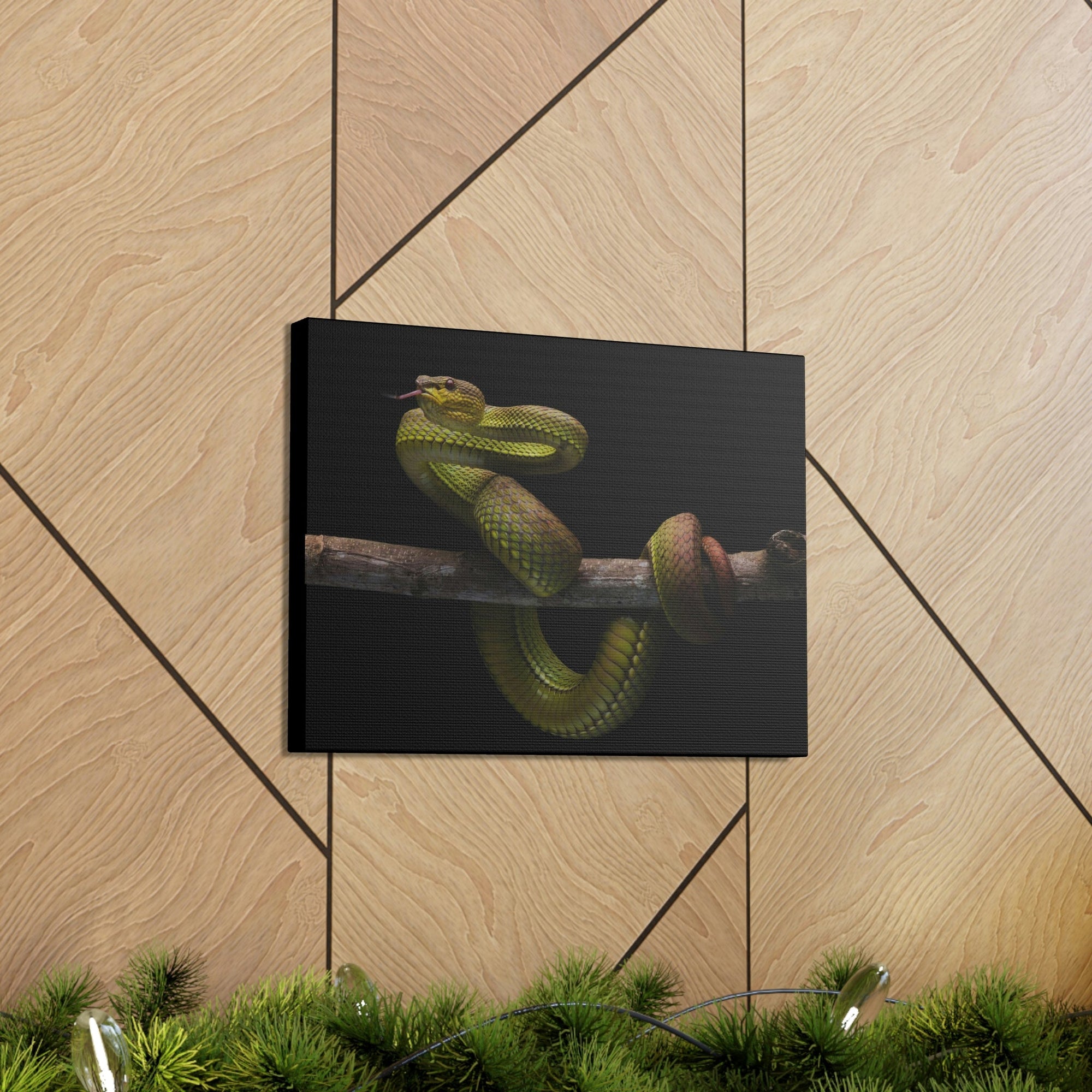 Scripture Walls Snake Hunting Snake on Hunt Print Animal Wall Art Wildlife Canvas Prints Wall Art Ready to Hang Unframed-Express Your Love Gifts