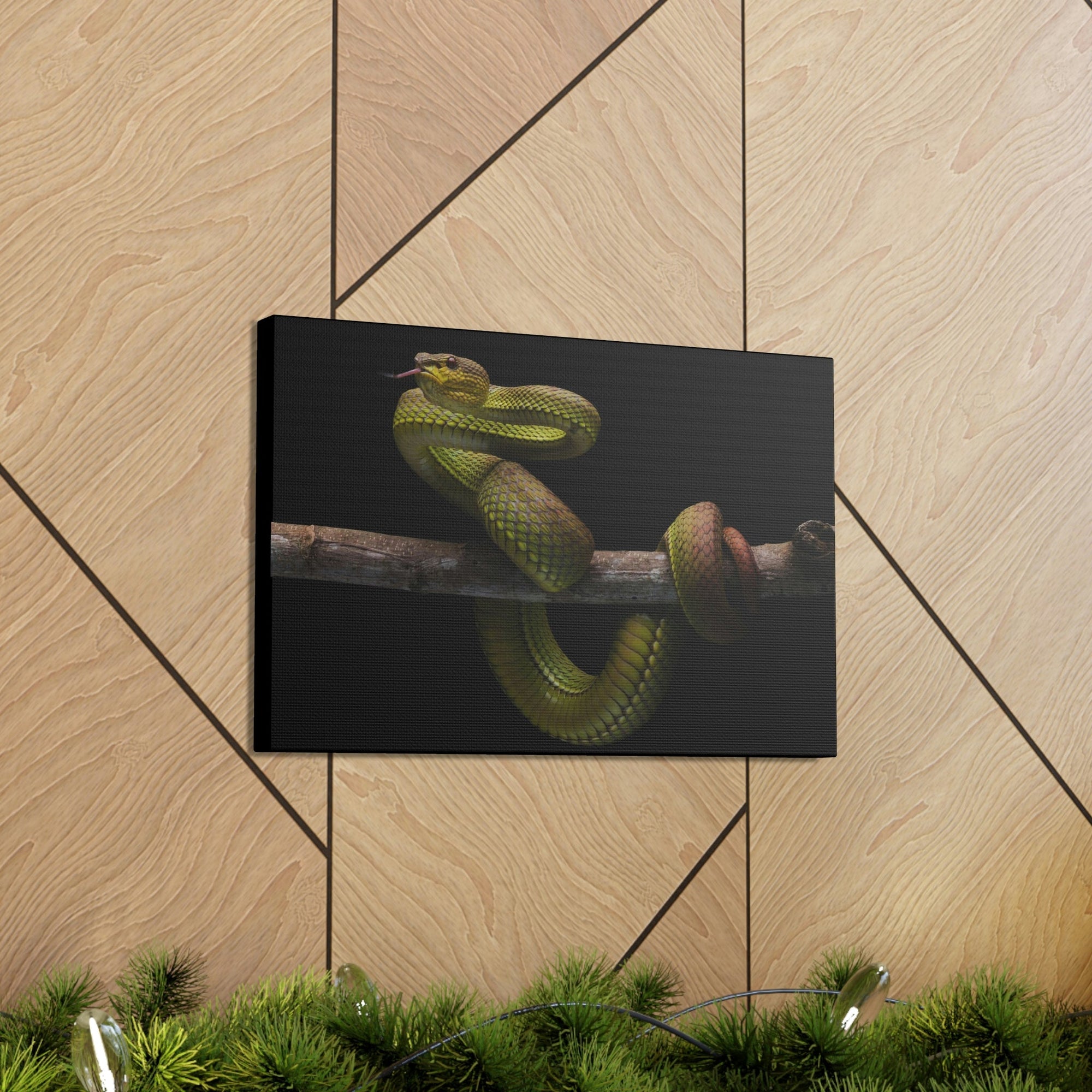 Scripture Walls Snake Hunting Snake on Hunt Print Animal Wall Art Wildlife Canvas Prints Wall Art Ready to Hang Unframed-Express Your Love Gifts