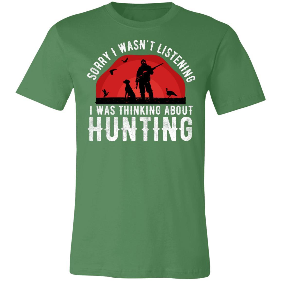 Thinking Hunting Hunter Gift T-Shirt-Express Your Love Gifts