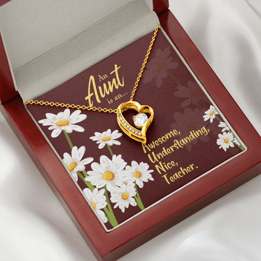 To Aunt AUNT Definition Forever Love Necklace-Express Your Love Gifts