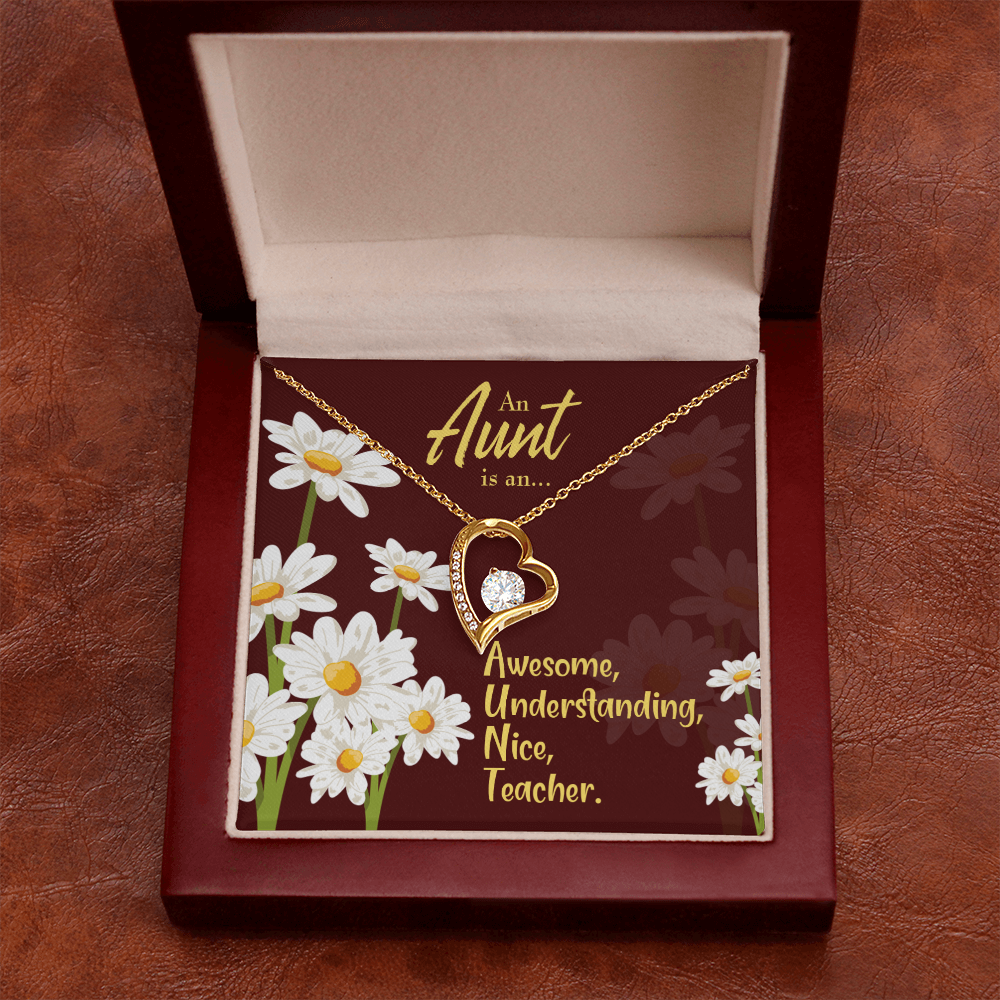 To Aunt AUNT Definition Forever Love Necklace-Express Your Love Gifts