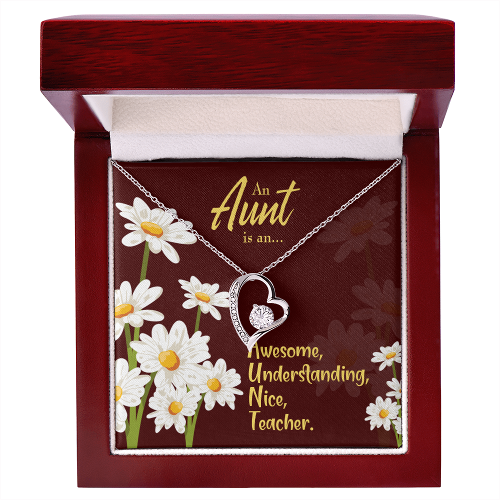 To Aunt AUNT Definition Forever Love Necklace-Express Your Love Gifts