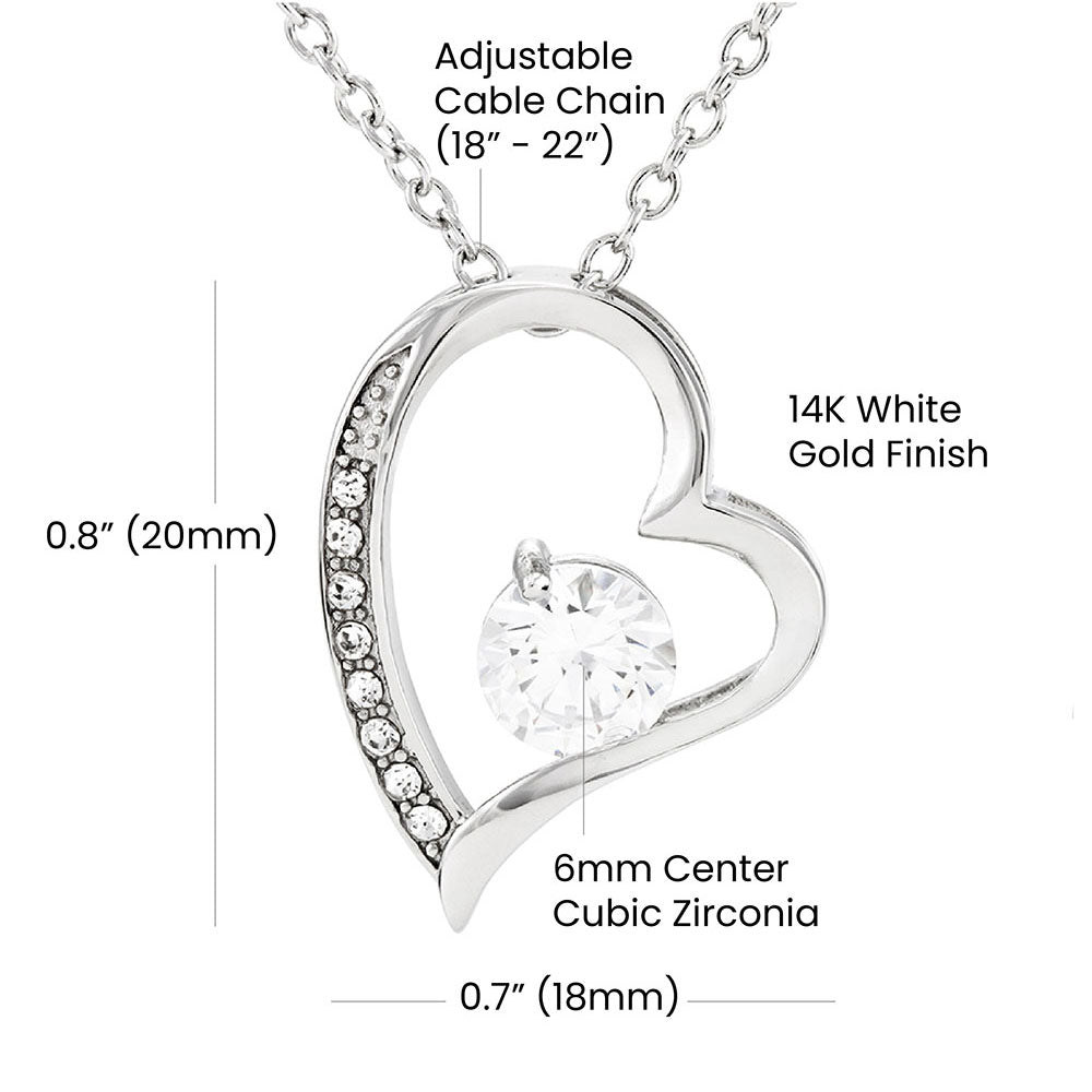 To Aunt AUNT Definition Forever Love Necklace-Express Your Love Gifts