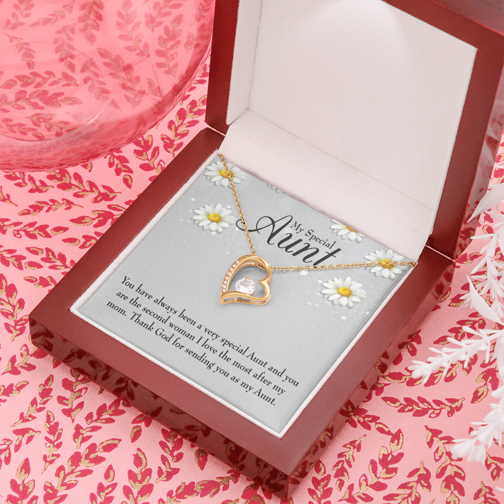 To Aunt Special Aunt Forever Love Necklace-Express Your Love Gifts