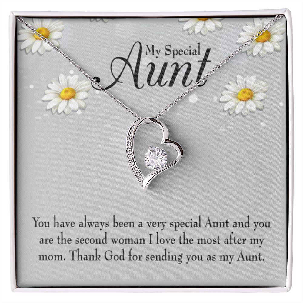 To Aunt Special Aunt Forever Love Necklace-Express Your Love Gifts