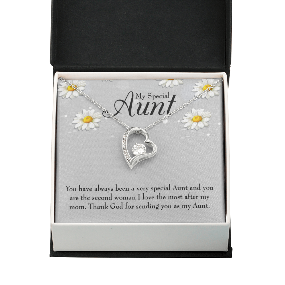 To Aunt Special Aunt Forever Love Necklace-Express Your Love Gifts