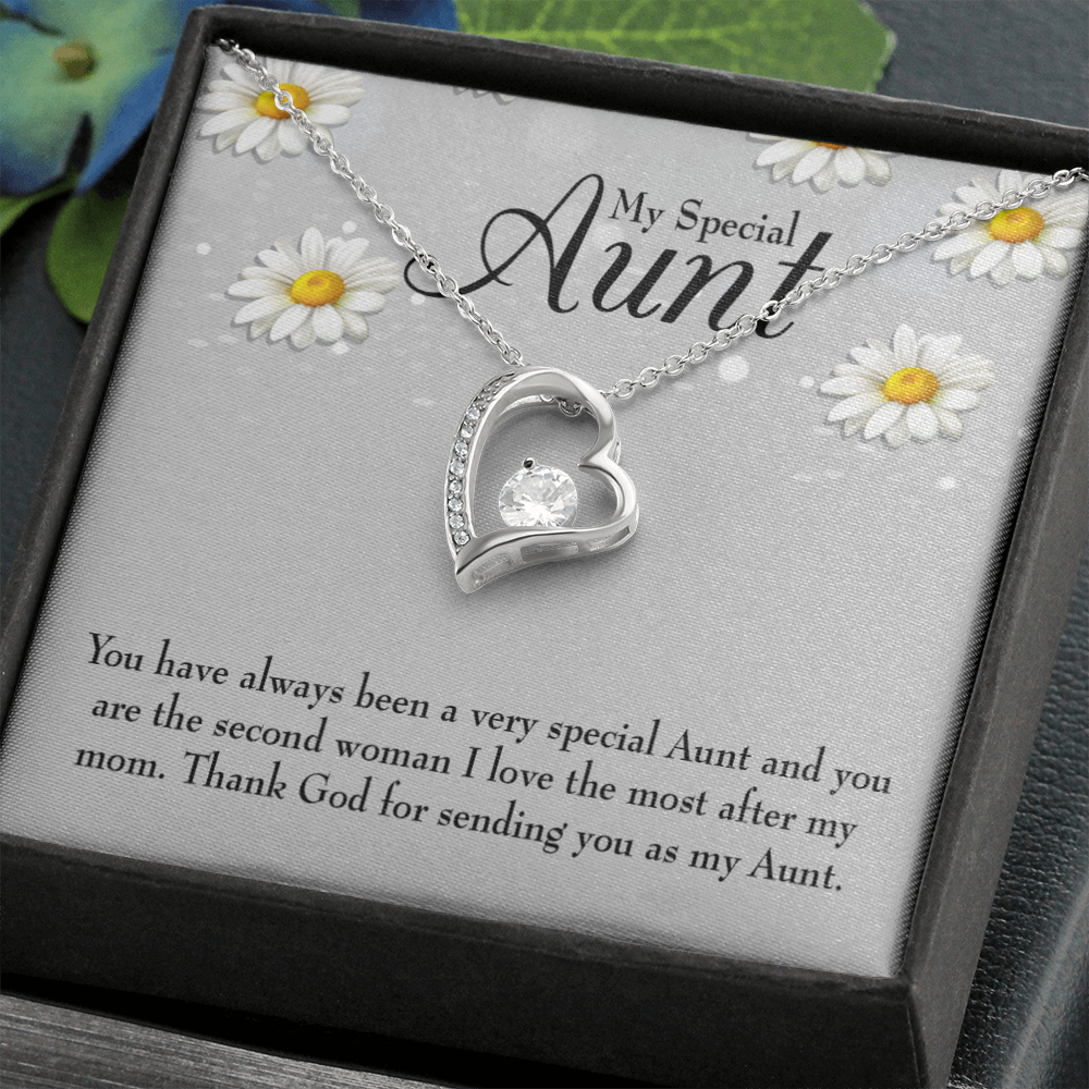 To Aunt Special Aunt Forever Love Necklace-Express Your Love Gifts