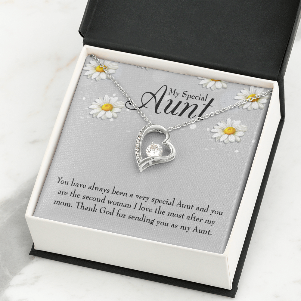 To Aunt Special Aunt Forever Love Necklace-Express Your Love Gifts